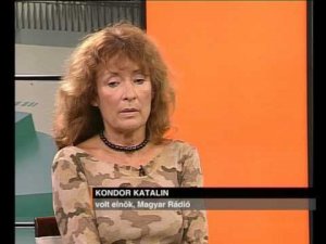 Kondor Katalin a Magyar Rádió volt elnöke